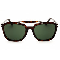 Persol Unisex Sunglasses - Havana Acetate Rectangular Full Rim Frame | 0PO0203S 24/31 ,