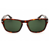 Persol Unisex Sunglasses - Havana Acetate Rectangular Full Rim Frame | 0PO3341S 24/31 ,