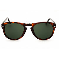 Persol Unisex Sunglasses - Havana Acetate Oval Shape Full Rim Frame | PO0714 24/31 ,