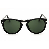 Persol Unisex Sunglasses - Crystal Black Gray Shaded Aviator Frame | PO0714 95/31 ,