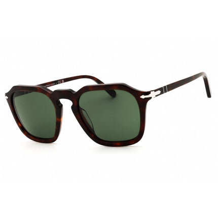 Persol Unisex Sunglasses - Havana Plastic Rectangular Full Rim Frame | PO3292S 24/31 ,