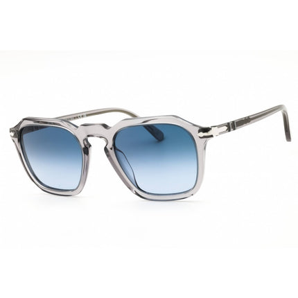 Persol Unisex Sunglasses - Transparent Grey Plastic Full Rim Frame | PO3292S 309/Q8 ,