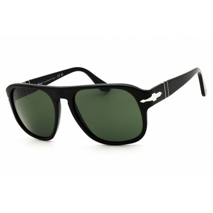 Persol Unisex Sunglasses - Black Acetate Rectangular Full Rim Frame | PO3310S 95/31 ,