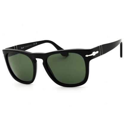 Persol Unisex Sunglasses - Black Acetate Rectangular Full Rim Frame | PO3333S 95/31 ,
