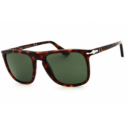 Persol Unisex Sunglasses - Havana Acetate Rectangular Full Rim Frame | PO3336S 24/31 ,