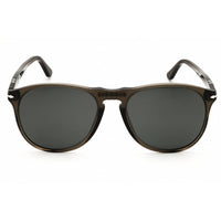 Persol Unisex Sunglasses - Smoke Acetate Oval Shape Full Rim Frame | PO9649S 110348 ,