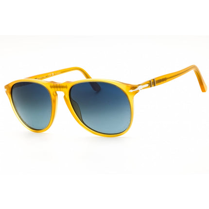 Persol Unisex Sunglasses - Miele Acetate Oval Shape Full Rim Frame | PO9649S 204/S3 ,