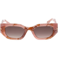 Philipp Plein Unisex Sunglasses - Opaline Pink Acetate Full Rim Frame | SPP066M 06Z8 ,