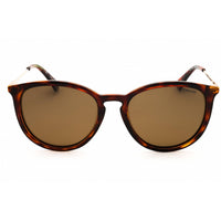 Polaroid Core Unisex Sunglasses - Havana Plastic Round Frame | PLD 4143/S/X 0086 SP ,