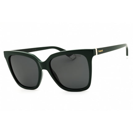 Polaroid Core Unisex Sunglasses - Green Plastic Full Rim Frame | PLD 4155/S/X 01ED M9 ,
