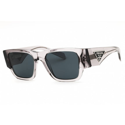 Prada Unisex Sunglasses - Transparent Asphalt Rectangular Frame | 0PR 10ZS 16Z70B ,