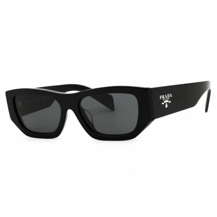 Prada Unisex Sunglasses - Black Acetate Cat Eye Full Rim Frame | 0PR A01SF 16K08Z ,