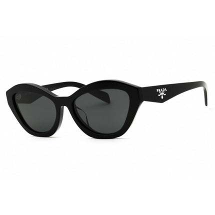 Prada Unisex Sunglasses - Black Acetate Cat Eye Full Rim Frame | 0PR A02SF 16K08Z ,