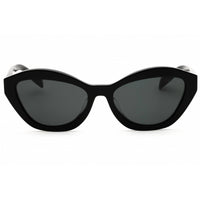 Prada Unisex Sunglasses - Black Acetate Cat Eye Full Rim Frame | 0PR A02SF 16K08Z ,