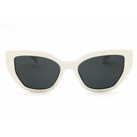 Prada Unisex Sunglasses - Talc Acetate Cat Eye Shape Full Rim Frame | 0PR A09S 1425S0 ,
