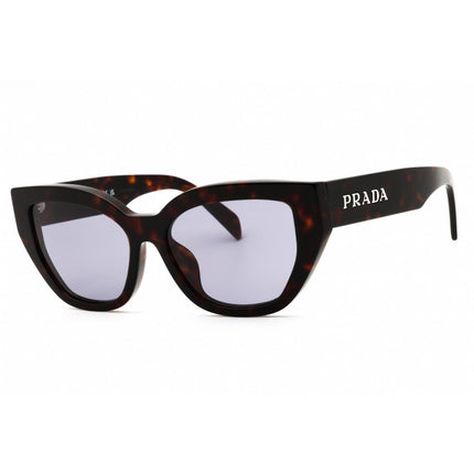 Prada Unisex Sunglasses - Root Tortoise Acetate Cat Eye Shape Frame | 0PR A09SF 17N03N ,