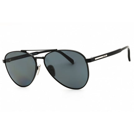 Prada Unisex Sunglasses - Black Metal Aviator Shape Full Rim Frame | 0PR A58S 1AB5Z1 ,