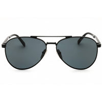 Prada Unisex Sunglasses - Black Metal Aviator Shape Full Rim Frame | 0PR A58S 1AB5Z1 ,