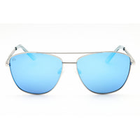 Prive Revaux Unisex Sunglasses - Palladium Metal Oval Frame | THE HOUSTON/S 0010 61 ,