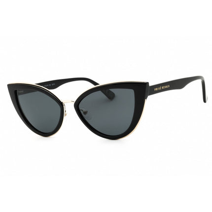 Prive Revaux Unisex Sunglasses - Black Plastic Cat Eye Frame | THE VENETIAN/S 0807 M9 ,