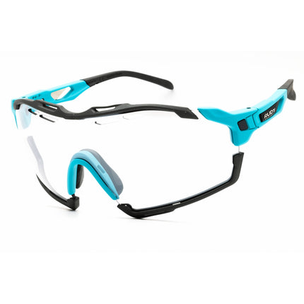 Rudy Project Unisex Sunglasses - Shield Matte Lagoon Full Rim Frame | SP637827 0000 ,