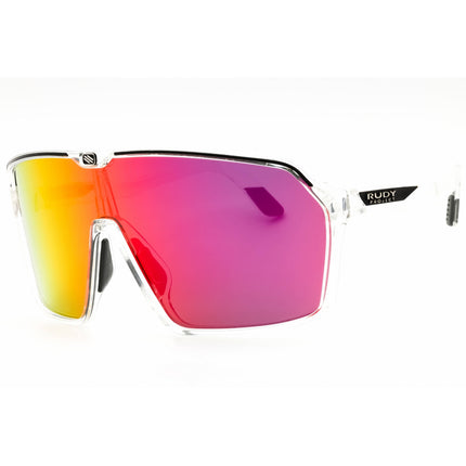 Rudy Project Unisex Sunglasses - Shield Crystal Gloss Full Rim Frame | SP723896 0000 ,