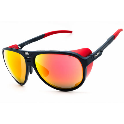 Rudy Project Unisex Sunglasses - Aviator Shape Full Rim Frame | SP813847 0001 ,