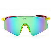 Rudy Project Unisex Sunglasses - Shield Crystal Apple Rimless Frame | SP944130 0001 ,