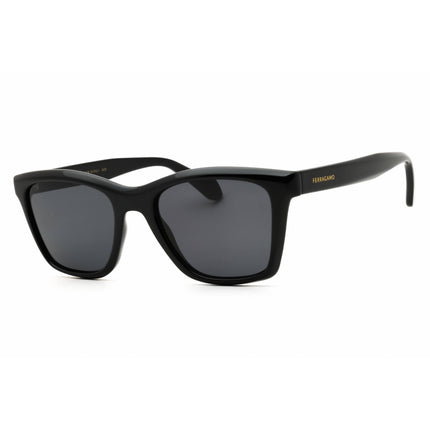 Salvatore Ferragamo Unisex Sunglasses - Rectangular Shape Full Rim | SF2001S 001 ,