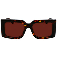 Salvatore Ferragamo Unisex Sunglasses - Oversized Shape Full Rim Frame | SF2032S 242 ,
