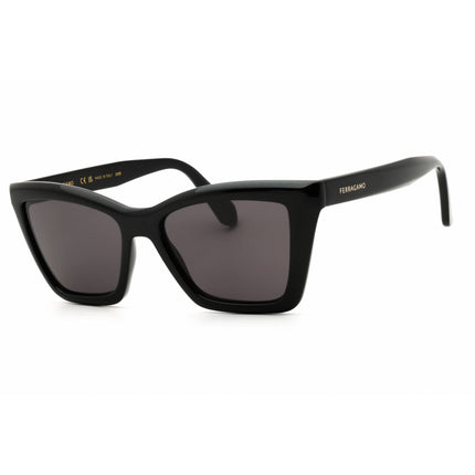 Salvatore Ferragamo Unisex Sunglasses - Cat Eye Shape Full Rim Frame | SF2039SE 001 ,