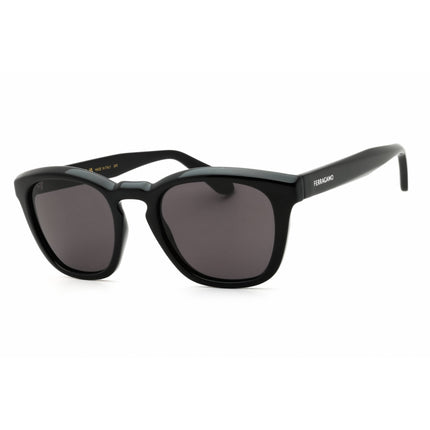 Salvatore Ferragamo Unisex Sunglasses - Round Shape Full Rim Frame | SF2040SE 001 ,