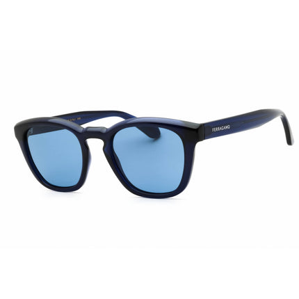 Salvatore Ferragamo Unisex Sunglasses - Round Shape Full Rim Frame | SF2040SE 432 ,