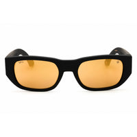 SPY Unisex Sunglasses - Oval Shape Matte Black Full Rim Frame | Genre 1800000000051 ,