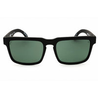 SPY Unisex Sunglasses - Rectangular Shape Matte Black Full Rim Frame | SPYHLM-BLK ,