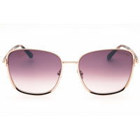 Tom Ford Unisex Sunglasses - Rectangular Shape Rose Gold Full Rim Frame | FT1029 28Z ,
