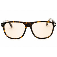 Tom Ford Unisex Sunglasses - Rectangular Shape Havana Full Rim Frame | FT1081 52E ,