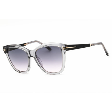 Tom Ford Unisex Sunglasses - Cat Eye Shape Grey Color Full Rim Frame | FT1087 20A ,