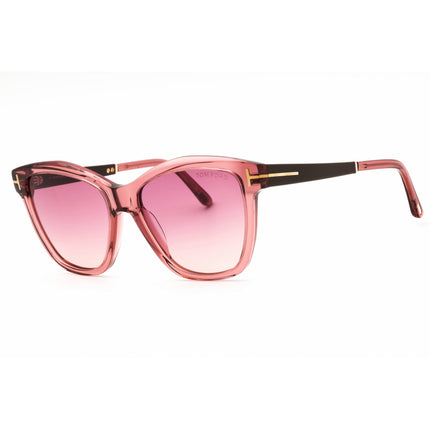 Tom Ford Unisex Sunglasses - Cat Eye Shape Shiny Pink Full Rim Frame | FT1087 72Z ,