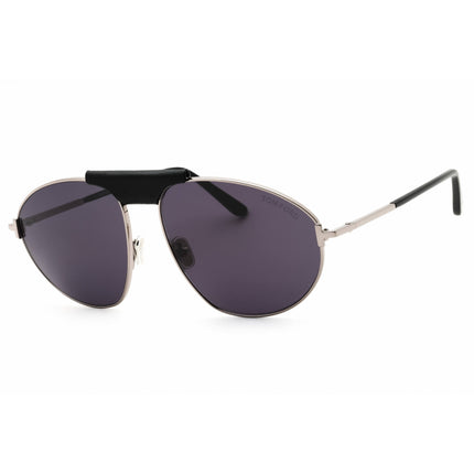 Tom Ford Unisex Sunglasses - Aviator Shape Shiny Light Ruthenium Frame | FT1095 14A ,