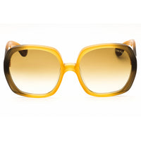 Tom Ford Unisex Sunglasses - Oversized Shape Yellow Full Rim Frame | FT1221 41F ,