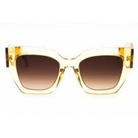Tous Unisex Sunglasses - Rectangular Shape Soy Yellow Full Rim Frame | STOC37V 0846 ,