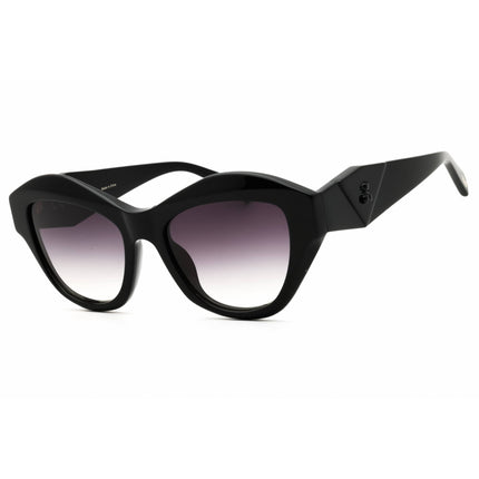 Tous Unisex Sunglasses - Cat Eye Shape Shiny Black Full Rim Frame | STOC77V 700Y ,