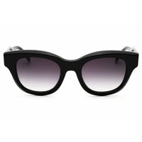 Tous Unisex Sunglasses - Round Shape Shiny Black Full Rim Frame | STOC82 0700 ,