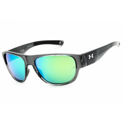 Under Armour Unisex Sunglasses - Rectangular Shape Full Rim | UA SCORCHER 0CBL Z9 ,
