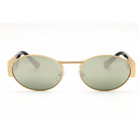 Versace Unisex Sunglasses - Oval Shape Gold Color Full Rim Frame | 0VE2264 100230 ,