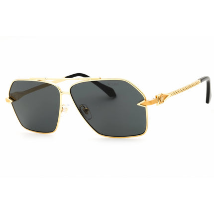 Versace Unisex Sunglasses - Rectangular Shape Full Rim Frame | 0VE2284 100287 ,