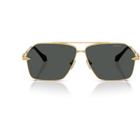 Versace Unisex Sunglasses - Rectangular Shape Full Rim Frame | 0VE2284 100287 ,