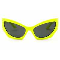 Versace Unisex Sunglasses - Cat Eye Shape Yellow Full Rim Frame | 0VE4450 541887 ,