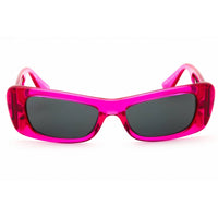 Versace Unisex Sunglasses - Cat Eye Shape Fuchsia Fluo Frame | 0VE4481 543487 ,